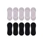 10-Pack (Light Purple 5+Black 5)