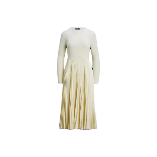 Sportscraft Crowe Polo Long Sleeved Dresses Women's Ecru