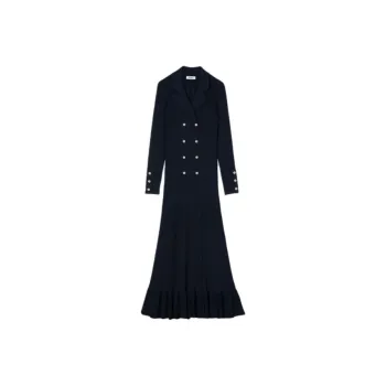 Sandro Knitted Maxi Dress