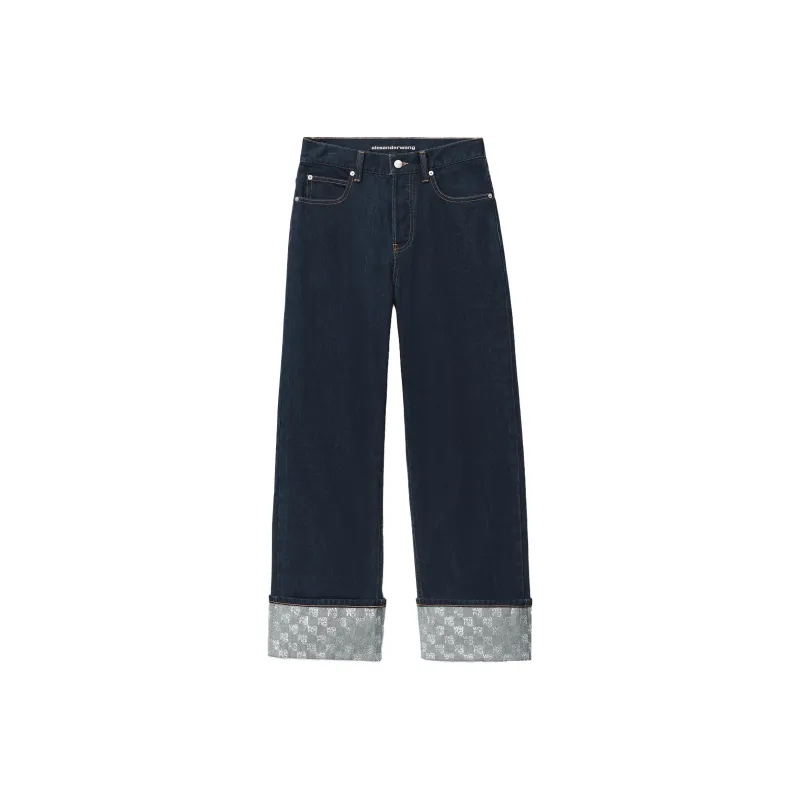 Alexander Wang Straight Leg Jeans-0