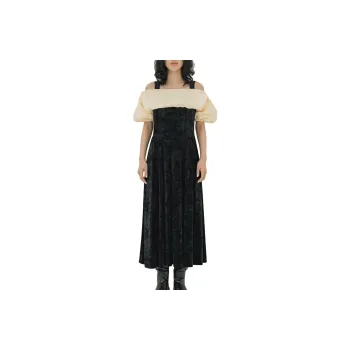 PUBLIC TOKYO Short-Sleeved Dresses Women's Black