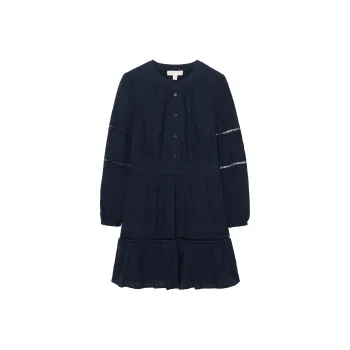 MICHAEL KORS Long Sleeved Dresses Women's Midnight Blue