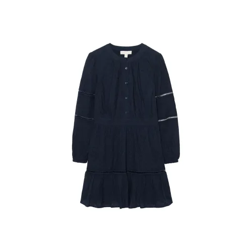MICHAEL KORS Long Sleeved Dresses Women's Midnight Blue