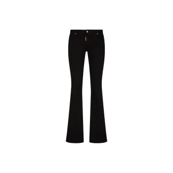 DSQUARED 2 Twiggy Mid-Rise Flared Jeans