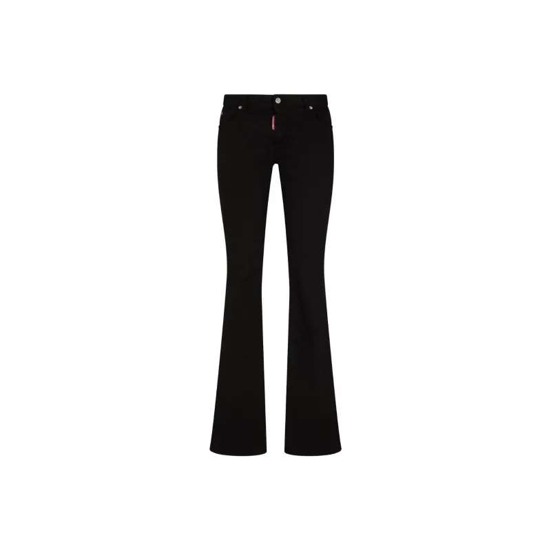 DSQUARED 2 Twiggy Mid-Rise Flared Jeans-0