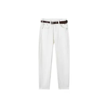 C.3000 Jeans Women's White