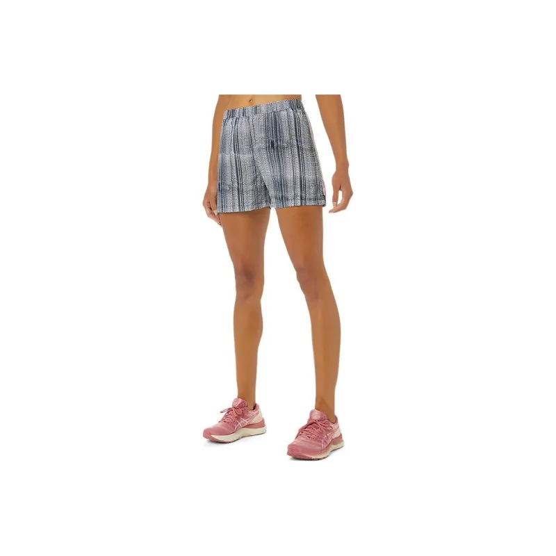 Asics Ready-Set 3in Graphic Short Casual Shorts Women's Light Rose-0