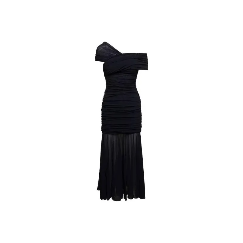 PHILOSOPHY DI LORENZO SERAFINI Long-Sleeved Dresses Women's Black-0