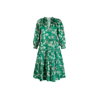 ALICE+OLIVIA Long-Sleeved Dresses Women's Green