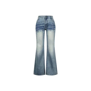 HTHK Jeans Women's Vintage Blue