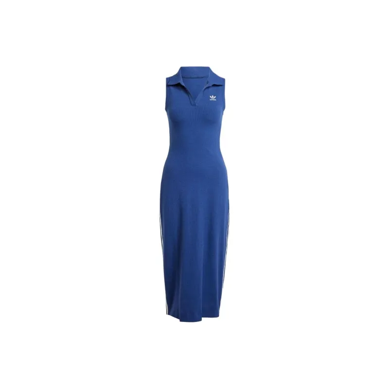 Adidas Originals Sleeveless Dress Women's Blue-0