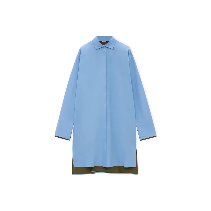 LOEWE Turn Up Shirt Dress-0