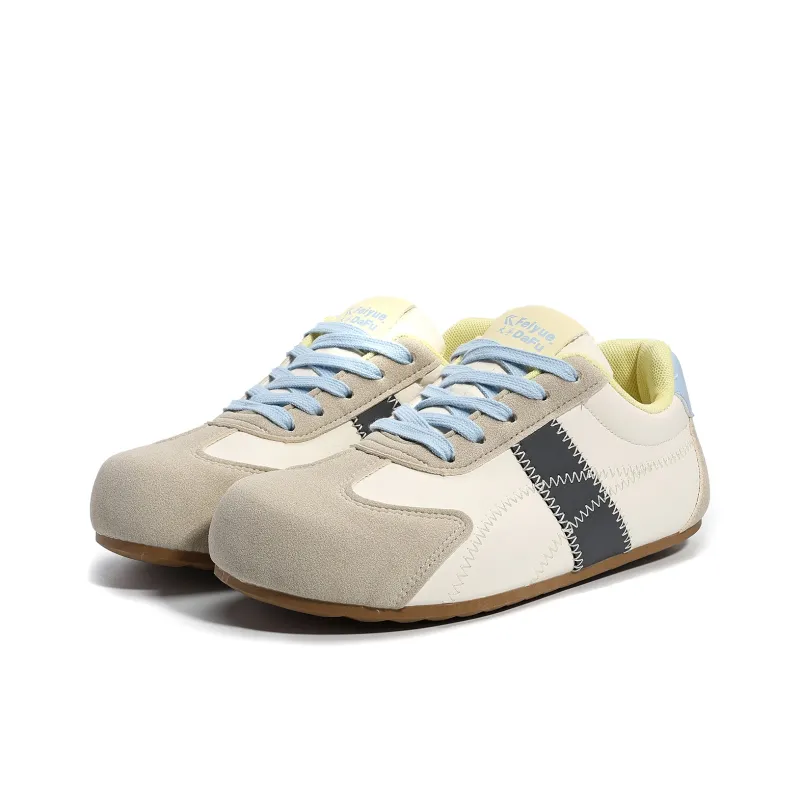 Dafu Leaps Forward Abrasion Resistant Balance Lightweight Low Top Skateboard Shoes Women's-6