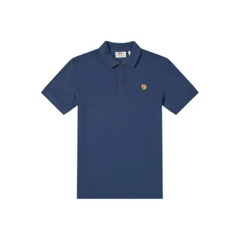 Fjallraven Polo Shirt Men's Marine Blue