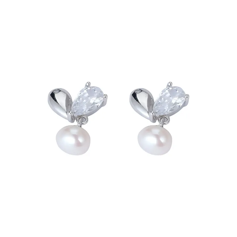 RUOK S925 Stud Earrings Women's-0