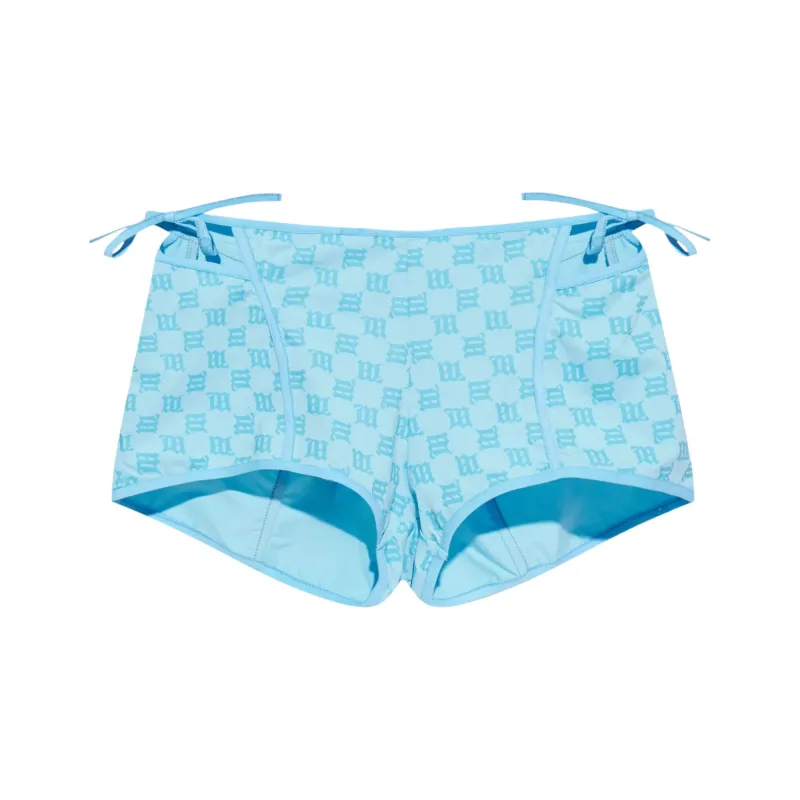 Misbhv Monogram Coquette Shorts-0