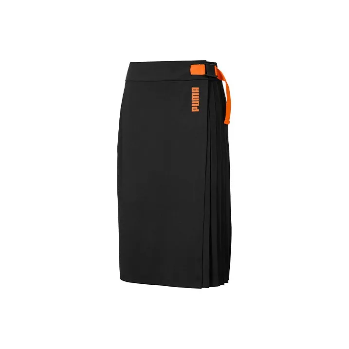 PUMA Casual Long Skirts Women's Black-0