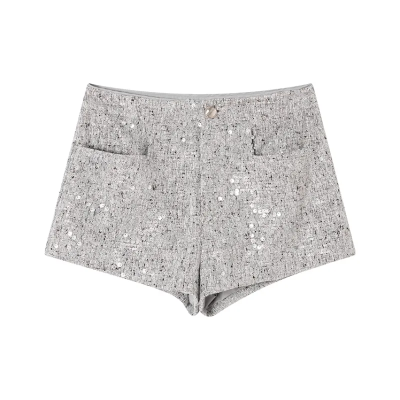 Ouyang Casual Shorts Women's Glacier Silver-0
