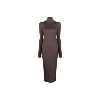 NANUSHKA Cardia High-neck Maxi Dress