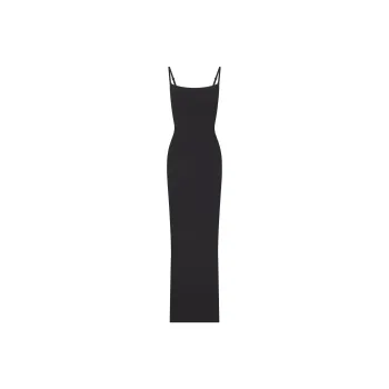 SKIMS FITS EVERYBODY LONG SLIP DRESS Slip Dresses Women's ONYX/Onyx