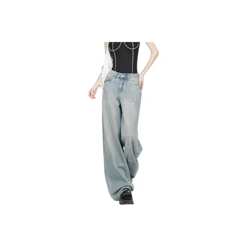 Ordifen Jeans Unisex Light Blue