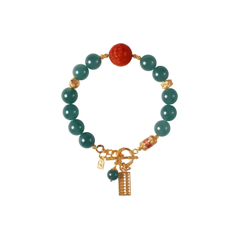 Atsuyama Ice Type Jadeite Bracelets Unisex-3