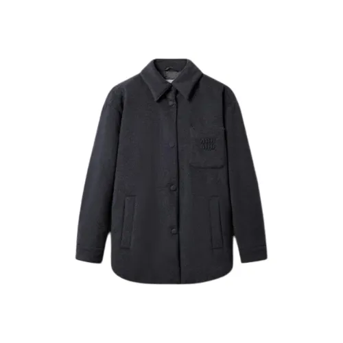 MIU MIU FW24 Down Jacket Women's Gray