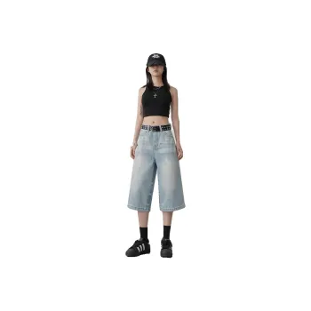 Yynw Jeans Women's Washed Blue