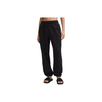 Lululemon Scuba Mid Rise Oversized Jogger Short Knitted Sweatpants Women's