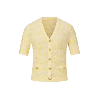 KARL LAGERFELD SS25 Knitwear Women's Yellow