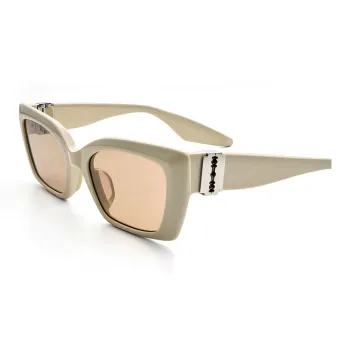 THE OWNER Plate Frame Square Sunglasses Unisex