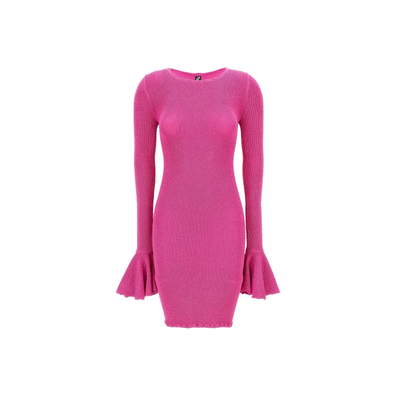 Rotate Knitted Mini Dress-0