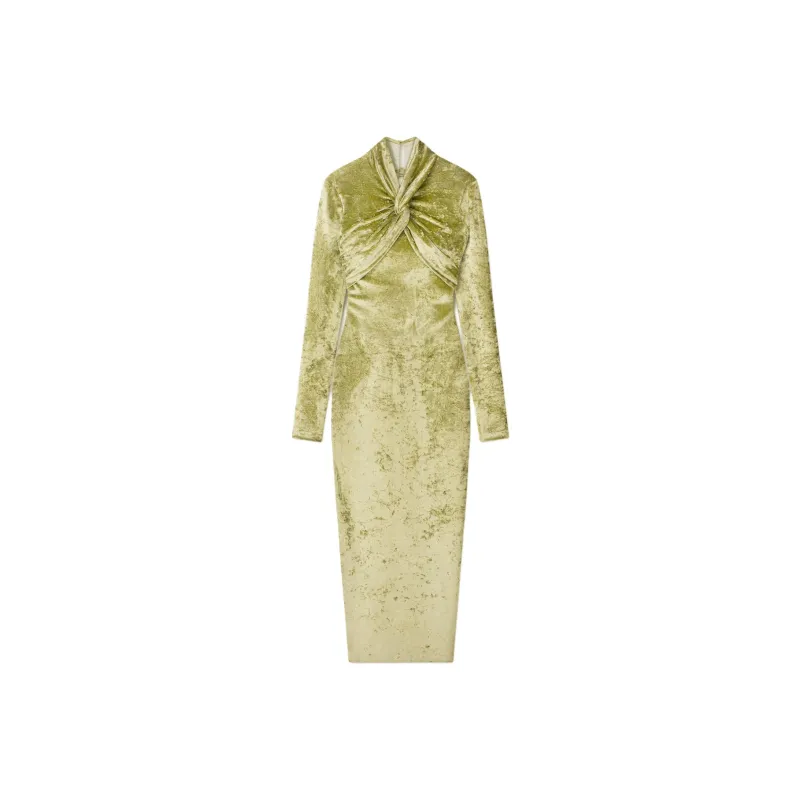 NANUSHKA Long Sleeved Dress Women's Green-0