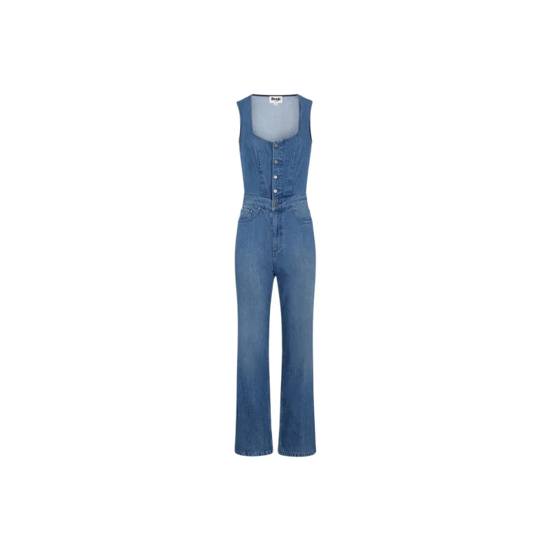 Rouje OCTAVIE JUMPSUIT Jumpsuit Women's Indigo-0