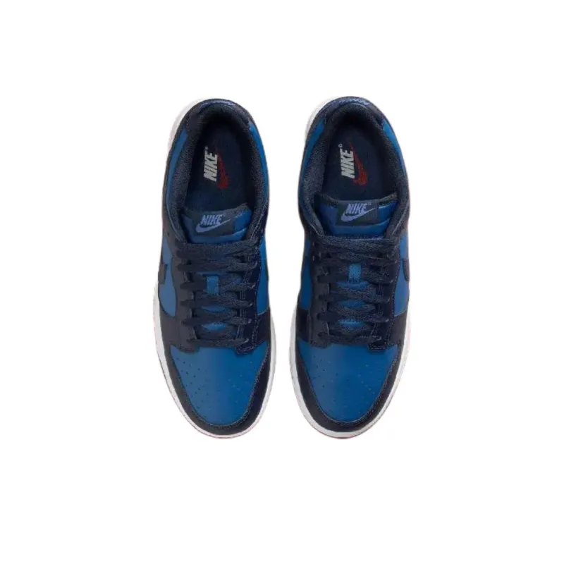 Nike Dunk Anti Slip Wear Resistant Low Top Skateboard Shoes Men's Blue-3