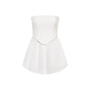 DION LEE Internal-corset Organic-cotton Minidress