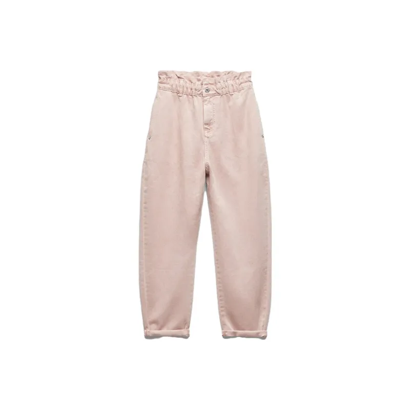 ZARA Jeans Women's Pink-0