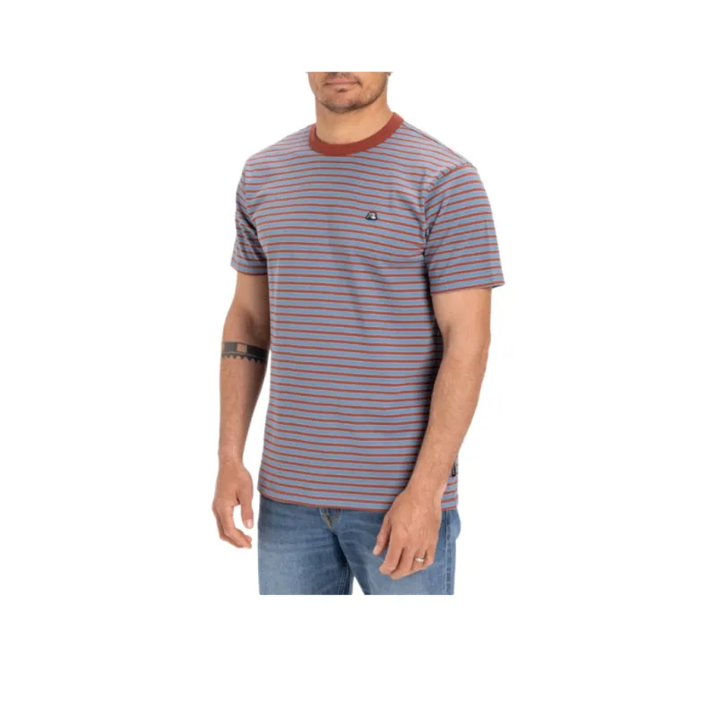 Quiksilver T Shirts Men Blue BLQ3-0