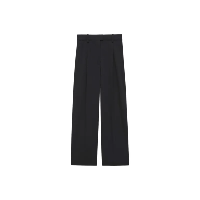 ISABEL MARANT Romina Pleated Tailored Trousers-0