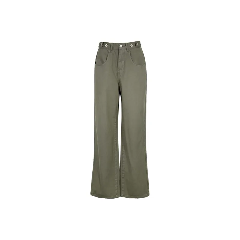 IBUDU Jeans Women's Army Green-0