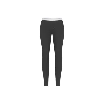 SKIMS FW24 Cotton Collection COTTON RIB LOW RISE LEGGING Leggings Women's Soot Stripe/Smoke Gray Stripes