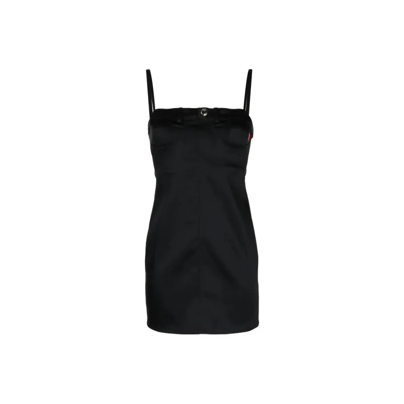COPERNI Strapped Square Neck Mini Dress-0
