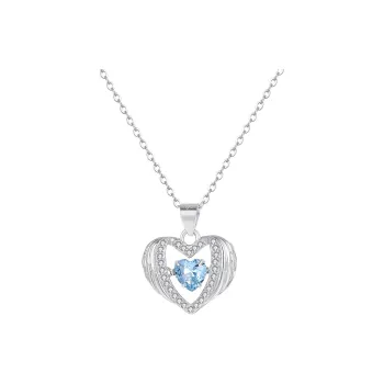 Hi There S999 Fine Silver Necklaces Women's