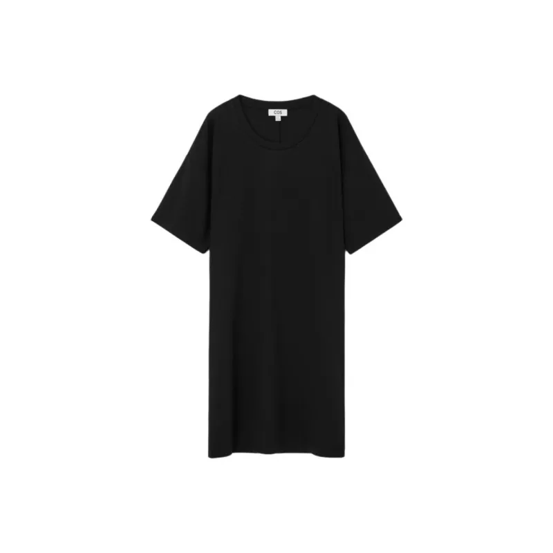 COS Short Sleeved Dresses Women's Black-0