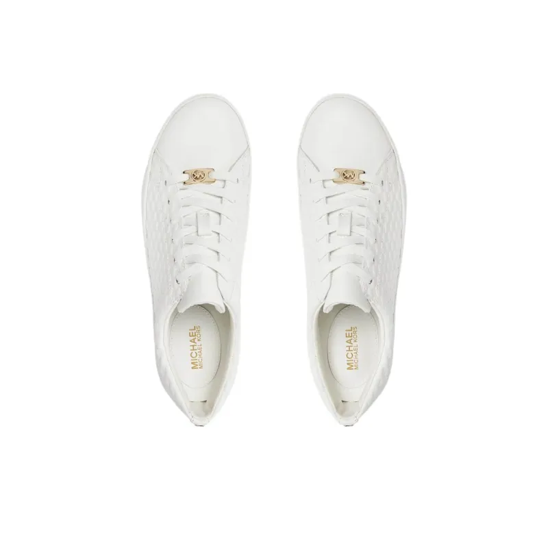 MICHAEL KORS MK Keaton Low Top Skateboard Shoes Women's White-4