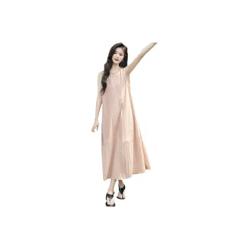 Cypress House Sleeveless Dress Women's Pink Apricot