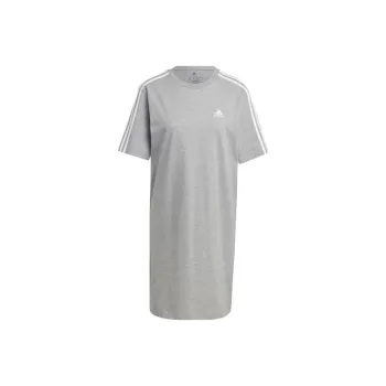 Adidas Short-Sleeved Dresses Women's Gray