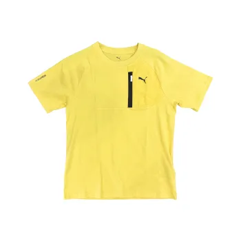 PUMA T Shirts Men Yellow