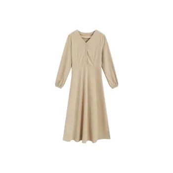 Lookinto Long-Sleeved Dresses Women's