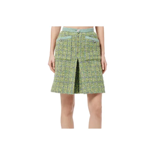 CHANEL FW24 Casual Shorts Women's Green